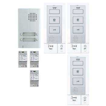  Kit audio saillie, 3 logements 