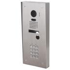  Fa�ade inox saillie clavier po 