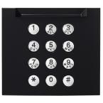  Fa�ade clav. zamak noir satin 