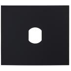  Fa�ade finition noir satin pou 