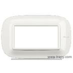  AXO PLAQ.ELIP 4M MET BLANC 