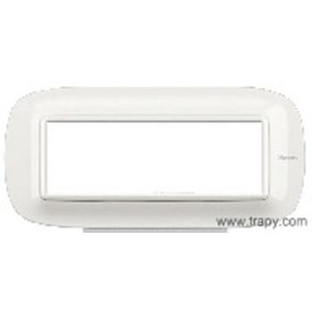  AXO PLAQ.ELIP 6M METAL BLANC 