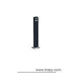  Colonnette en aluminium H=0,5m 