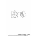  Adapt.Tub rond 50x1,5 clav S 