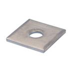  Rondelle de rail carr�e, trou 