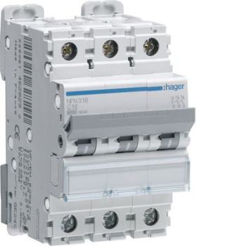  Disjoncteur 16A 3P 6-10kA Cour 