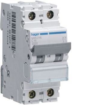  Disjoncteur 16A 2P 25kA Courbe 