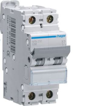  Disjoncteur 32A 2P 20kA Courbe 