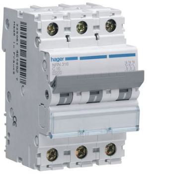  Disjoncteur 16A 3P 25kA Courbe 