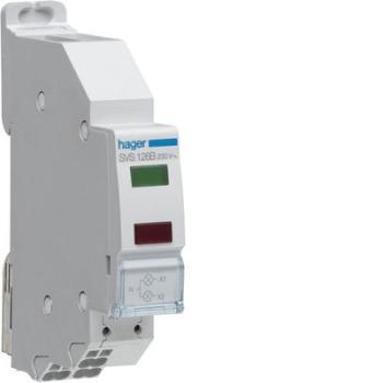  Voyant double LED 230VAC vert 