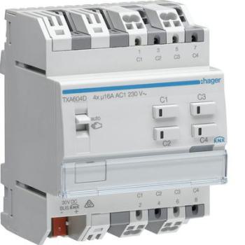  Module 4 sorties 16A/230V~ ada 