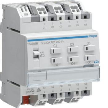  Module 6 sorties 10A/230V~ / N 
