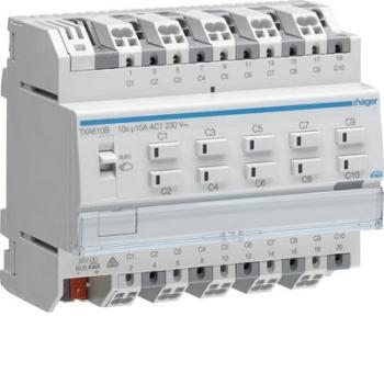  Module de sortie 10x 10A /230V 