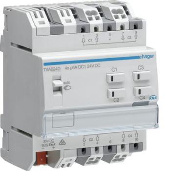  Actionneur KNX 4 sorties volet 