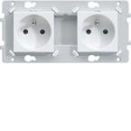  Prise double Essensya 2P+T Pr 