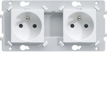  Prise double Essensya 2P+T Pr 