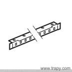  2 TRAVERSES REGLABLES L 725 