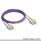  CORD DUPLEX SC/LC OM3 2M COLS 