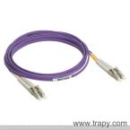  CORD DUPLEX LC/LC OM3 1M COLS 
