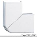  ANGLE PLAT 40X16 BLANC 