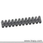  BARRETTE NYLBLOC 2,5MM2 NOIR 