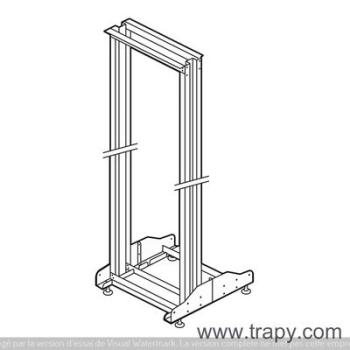  BATI RACK 19" 42U 2 MONTANTS 