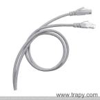  CORDON C5E F/UTP  PVC GRIS 1 M 