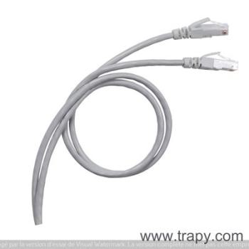  CORDON C5E F/UTP  PVC GRIS 3 M 