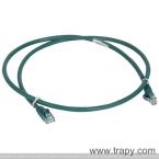  CORDON C6 U/UTP  LSZH VERT 1 M 