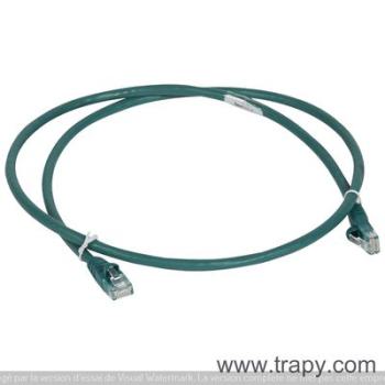  CORDON C6 U/UTP  LSZH VERT 3 M 
