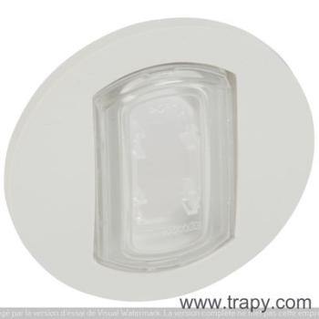  ENJO.IP44 PORTE ETIQUET. BLANC 