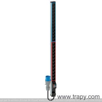  PDU 0U 24X2P+T FR/B +DISJ+CORD 