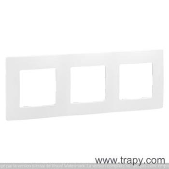  PLAQUE TRIPLE  71 BLANC 