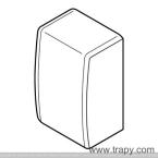 KEVA M 22X12 EM BRUN 