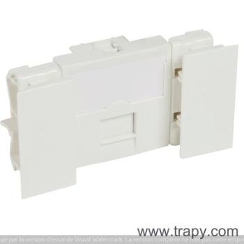  LOGIX RJ45 STP CAT6 2M BLANC 