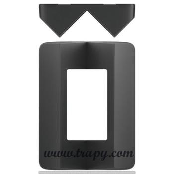  Fixation d'angle noir 