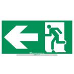  Pictogramme autocollant Evacua 