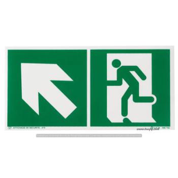  Pictogramme autocollant Evacua 