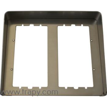  Plaque Inox 10Bp+Grav+Ecl 